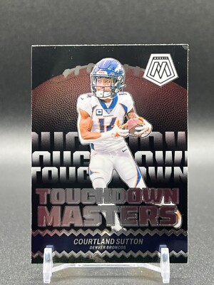 2024 Panini Mosaic Courtland Sutton # TM-CSN Touchdown Masters Denver Broncos