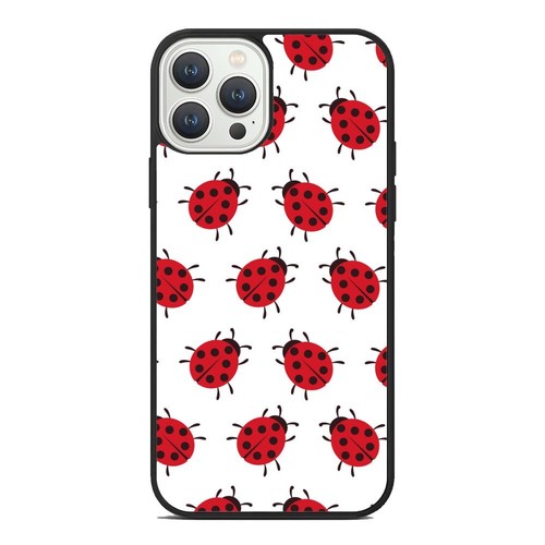 For iPhone SE XS XR Max 5 6 7 8 Plus Anti scratch Cover small beetles Ladybugs - Picture 4 of 25