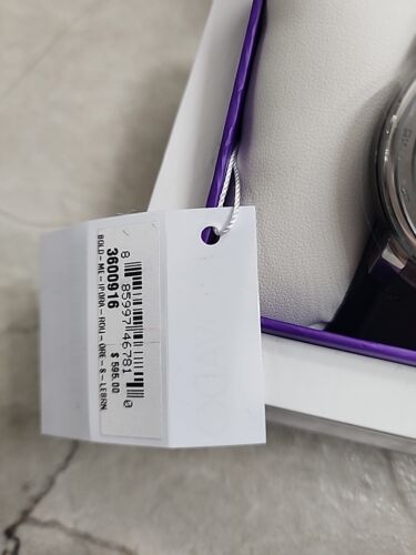 Nueva correa de cuero marrón suizo Movado Bold Access cara gris 3600916 $595 - Imagen 4 de 9