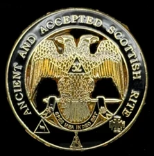 SCOTTISH RITE 32ND DEGREE LAPEL PIN
