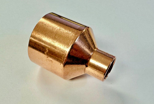 Copper Full Reducer, 1-5/8" Bushing/Fitting x 5/8" Coupling, WP02-24-08