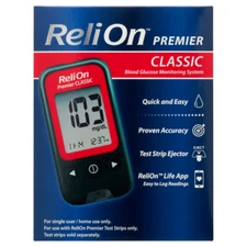 ReliOn Premier Blood Glucose Monitoring System, CLASSIC - BRAND NEW SEALED