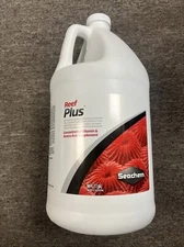 Reef Plus 4L (1.1 gallon) - Seachem - EXP 08/27/2030 - New/ Sealed