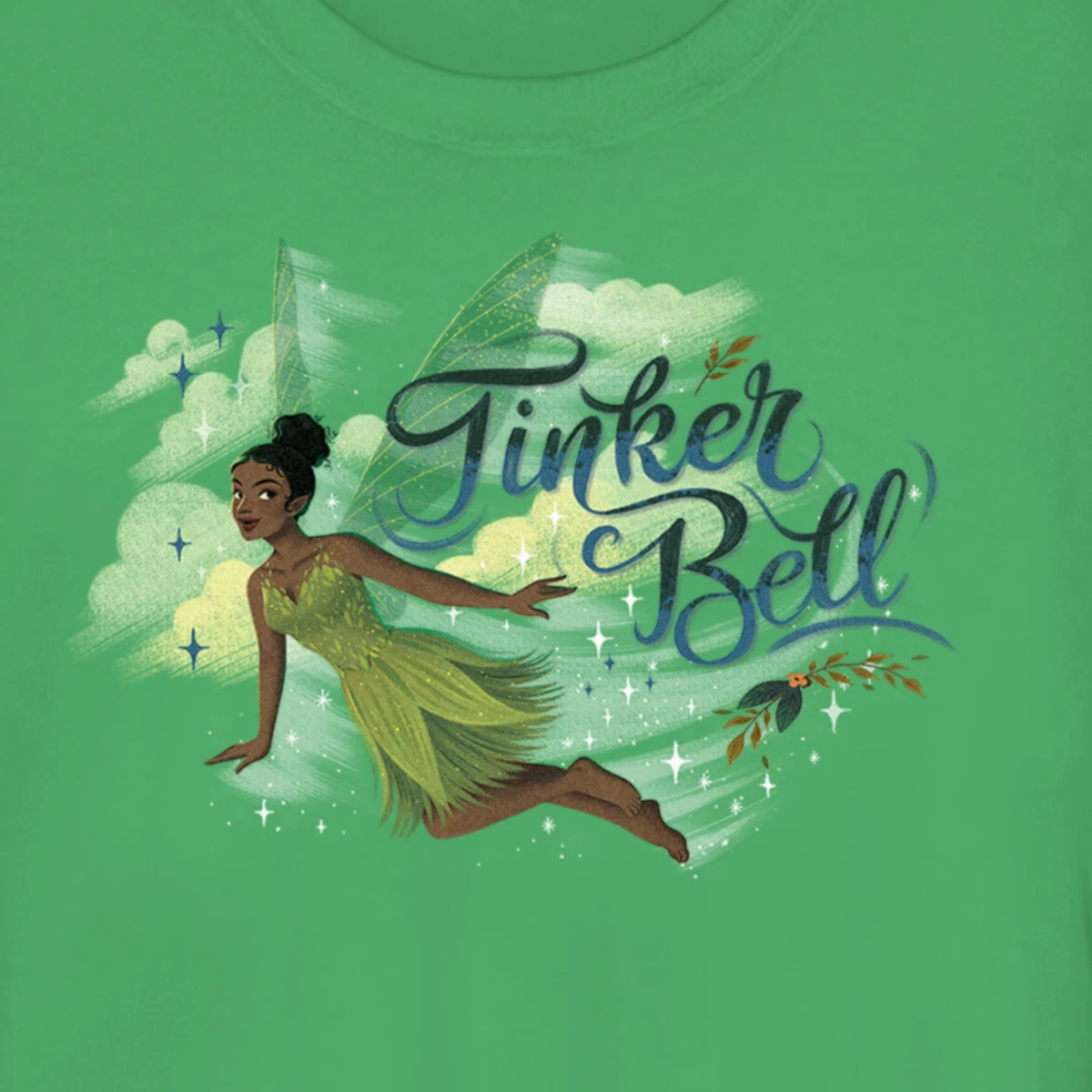 Juniors Womens Peter Pan Tinker Bell Retro T-shirt : Target