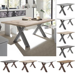 Esstisch Mister X Esszimmertisch Tisch Tischsystem Graphit Sandeiche 200x100 Cm Ebay 