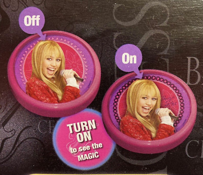 Official Disney Hannah Montana Push Light Night Light Kids Character