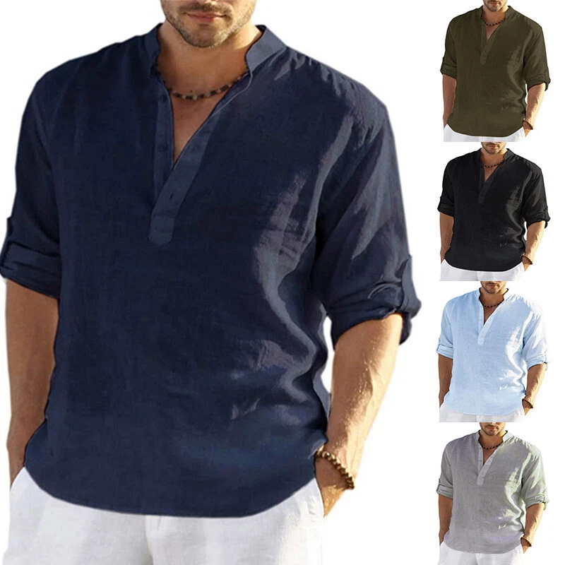 Summer long sale sleeve shirts mens