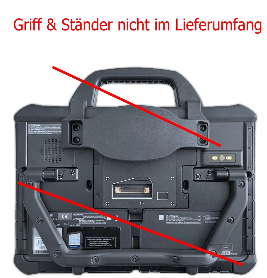 Panasonic Toughbook CF-D1 MK3 13,3-Zoll Tablet i5-6300U 4GB 256GB SSD WXGA Gut - Bild 3 von 4