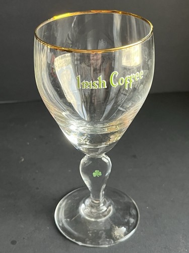 Vintage 4er Set IRISH COFFEE Glas Goldrand Gläser, Frankreich - Bild 3 von 6