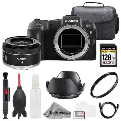 Canon EOS RP + RF 16mm f/2.8 STM Lens +128GB+UV Filter- Basic Kit