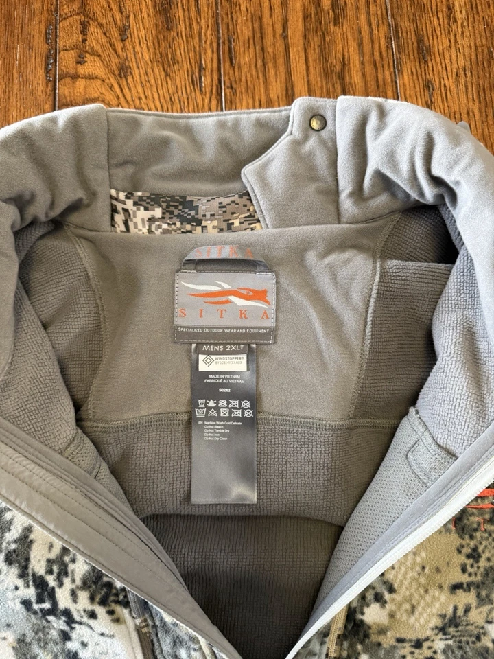 Chaqueta Sitka Stratus Optifade Elevated II 2XL Alta Foto 3 de 4