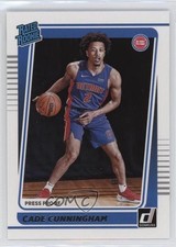 2021-22 Panini Donruss Rated Rookie Silver Press Proof Cade Cunningham #211 0a6