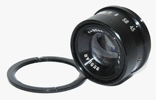 BESLAR 90mm f/4.5 Enlarging Lens w/ Lock Ring. Has a small amount of fungus.
