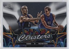 2023 Topps Cosmic Chrome Star Clusters Jason Kidd Dirk Nowitzki #SC-8 HOF 0bn8