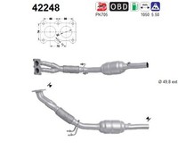 AS Katalysator 42248 FüR VW Golf 6 5K1 5 1K1 Variant AJ5 Touran 1T1 1T2 Jetta 3