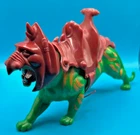 VINTAGE 1981 MOTU Masters of the Universe BATTLE CAT 100% Complete He-Man