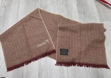 Christian Dior Lightweight Designer Scarf 49x12 Light Red