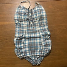 1950s Catalina Swimsuit Bathing Dress 16/38 Pin Up Vintage USA Made