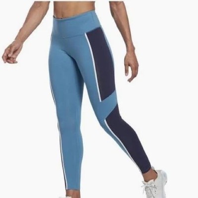 Reebok Speedwick High Waist Colorblock Leggings size Medium and Sportsbra