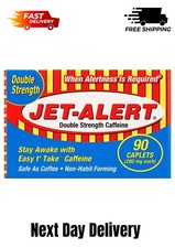 Jet-Alert Double Strength Caffeine 200 mg Caplets, 90 Ct