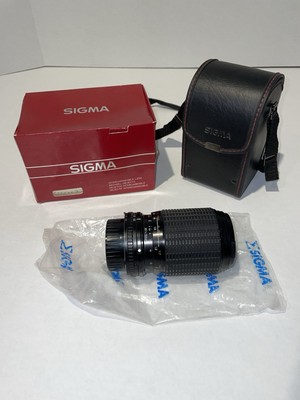 Sigma AF 35-135mm F/3.5-4.5 Zoom Lens for Nikon With Carry Case