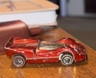 HOT WHEELS REDLINES 1968  ROSE RED MCLAREN M6A NEAR MINT!!