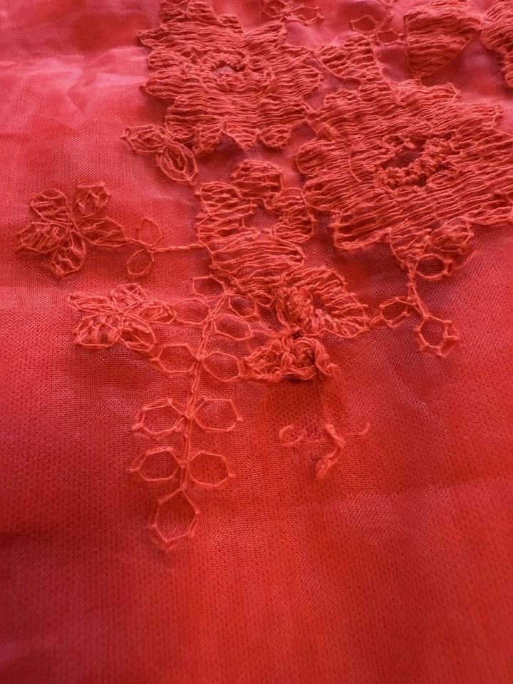 Damen Schulterfreies Kleid Größe XL Chic Me Rot - Bild 2 von 4