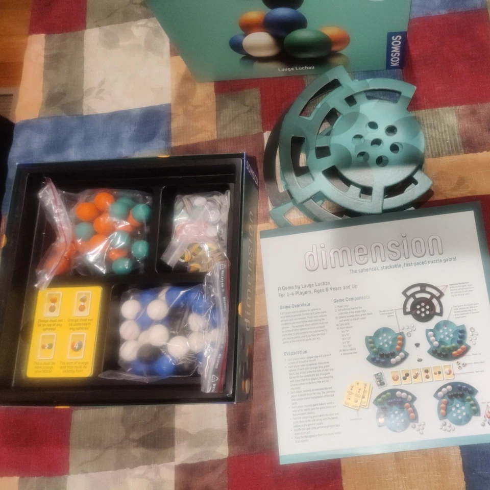 Dimension Board Game by Kosmos Lauge Luchau - Complete - Image 3 of 3