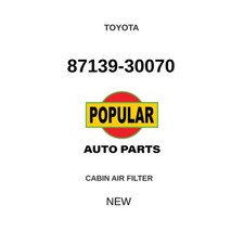 Filtre d'habitacle Toyota CAMRY