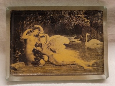 GLASS PAPERWEIGHT NYMPHES AU BAIN by MEES AWESOME GRAPHICS 