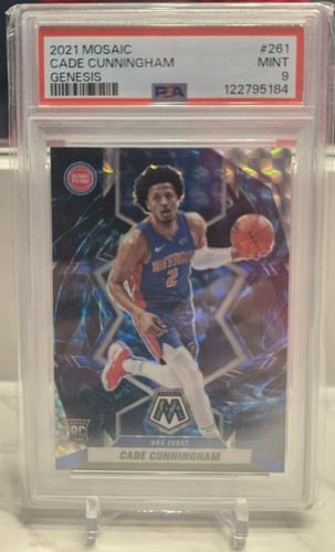Cade Cunningham [Genesis] #261 2021 Panini Mosaic card
