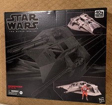 Star Wars The Black Series Snowspeeder Vehicle 6 inch Dak Ralter Figure