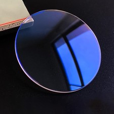 1.2/1.5/2.0/2.5mm Thick Blue AR Coated Mineral Glass Watch Crystal 26-42.5mm NEW