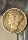 1920-D Mercury Dime XF AU .90% Silver Coin USA Free Shipping