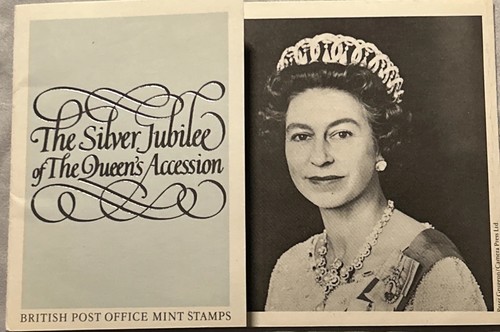 Queen Elizabeth II Silver Jubilee Stamps 1952-1977, 4 Stamps New - Picture 7 of 10
