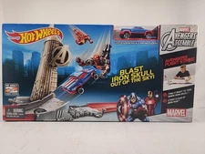 Hot Wheels Marvel Avengers Flight Strike by Mattel Iron Man New Sealed 
