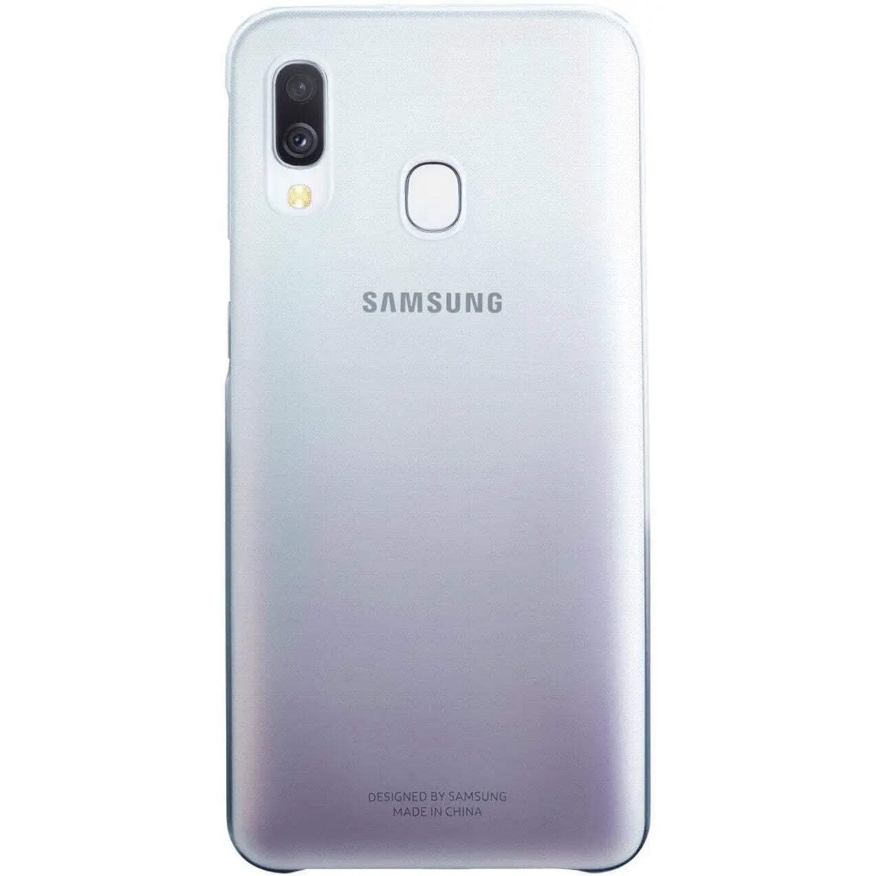 Samsung Galaxy A40 Gradation Cover Back case - Black (Official) (New)