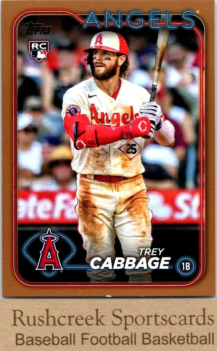 2024 Topps #321 Trey Cabbage RC Rookie Gold /2024