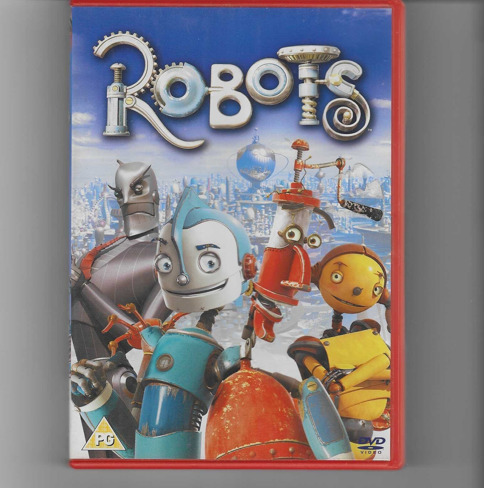 Robots DVD 2005 Film Rated PG Animation Comedy Adventure 86 Minutes Used