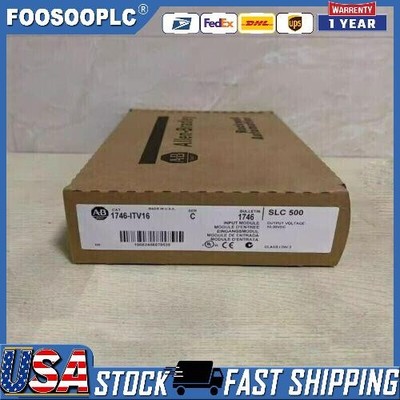 New Sealed AB 1746-ITV16 SER C SLC 500 16 point Input Module 1746ITV16