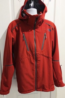 The North Face Mens Snow Jacket XL Hooded 5 Zipper Pockets Snow Waist Double Zip