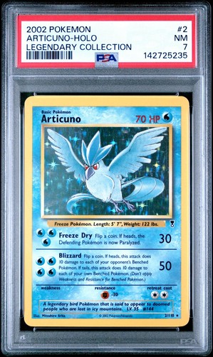 Articuno graded PSA 7 for sale on eBay