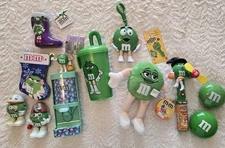 M&M'S Lot Of Green M&M Items