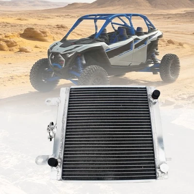 Aluminum Radiateur Eau pour Polaris Scrambler 500 INTL Trail Blazer 400 1240177 - Photo 1/4