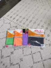 Stretch Fabric Book Sox Cover Jumbo  Book Cover School Supplies Multi Color