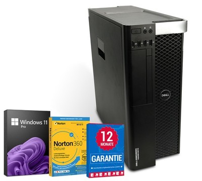 Dell Precision 5810 GamerStation PC Computer - Xeon bis 6x3,8Ghz 32GB RAM 512GB