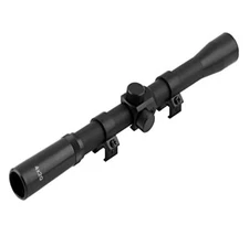 Ultimate Arms Gear 4x20 Small Caliber Rifle, Airgun Scope W/ 3/8" Dovetail Rings