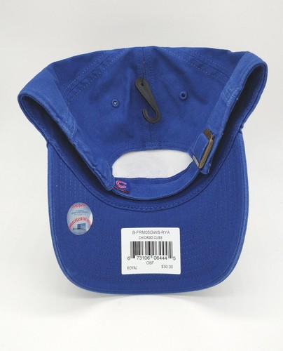 Chicago Cubs hat cap '47 Brand Clean up Adjustable Blue white strap back cubbies - Picture 4 of 4
