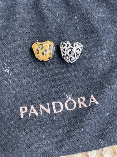 pandora bracciale originale + 11 charm e catena di sicurezza - Foto 7 di 12