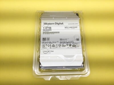 Western Digital 14TB 3.5'' 6Gb/s 5400 RPM SATA HDD WD140EDGZ New | eBay Western Digital 14TB 3.5'' 6Gb/s 5400 RPM SATA HDD WD140EDGZ New | eBay